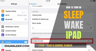 Unlocking the Power Nap: A Guide to iPad Sleep Wake Settings