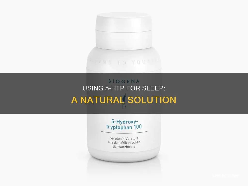 how to use 5 htp for sleep