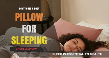 Utilizing Body Pillows for Better Sleep