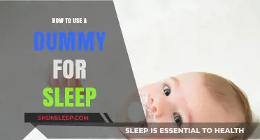 Using a Dummy for Sleep: A Parent's Guide
