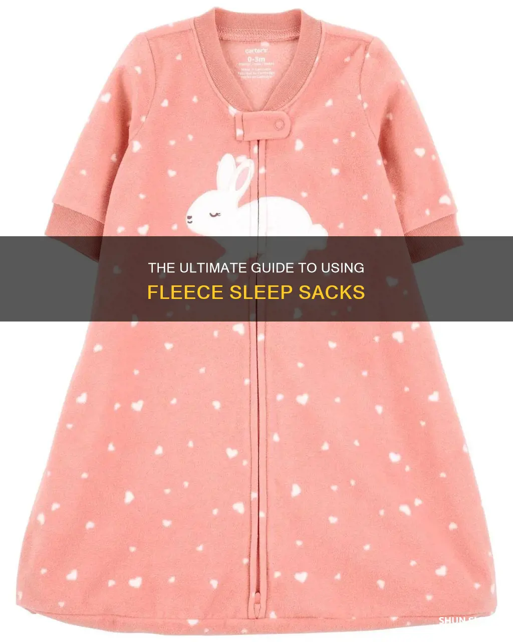 how to use a fleece sleep sack