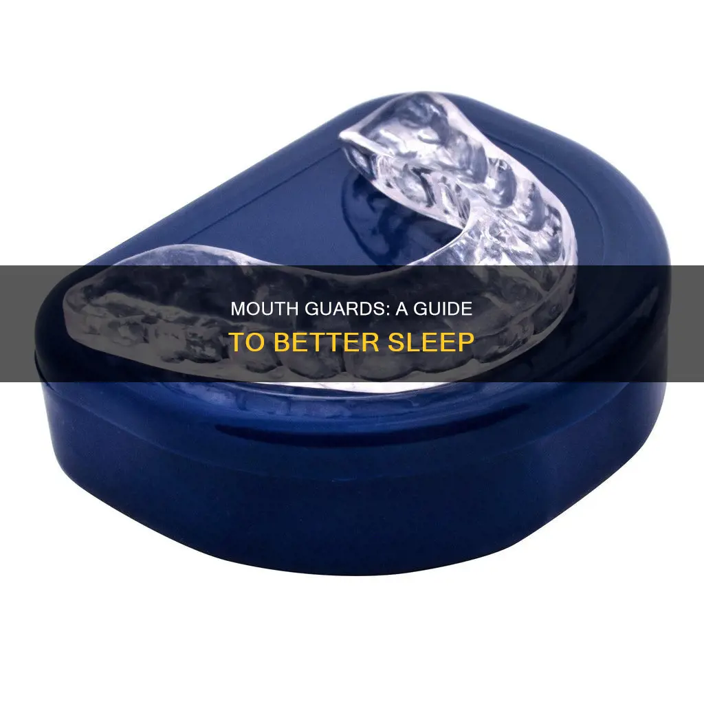 how to use a mouth guard for sleeping