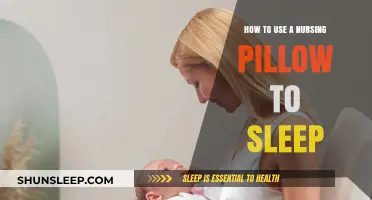 The Ultimate Guide to Sleeping with a Nursing Pillow