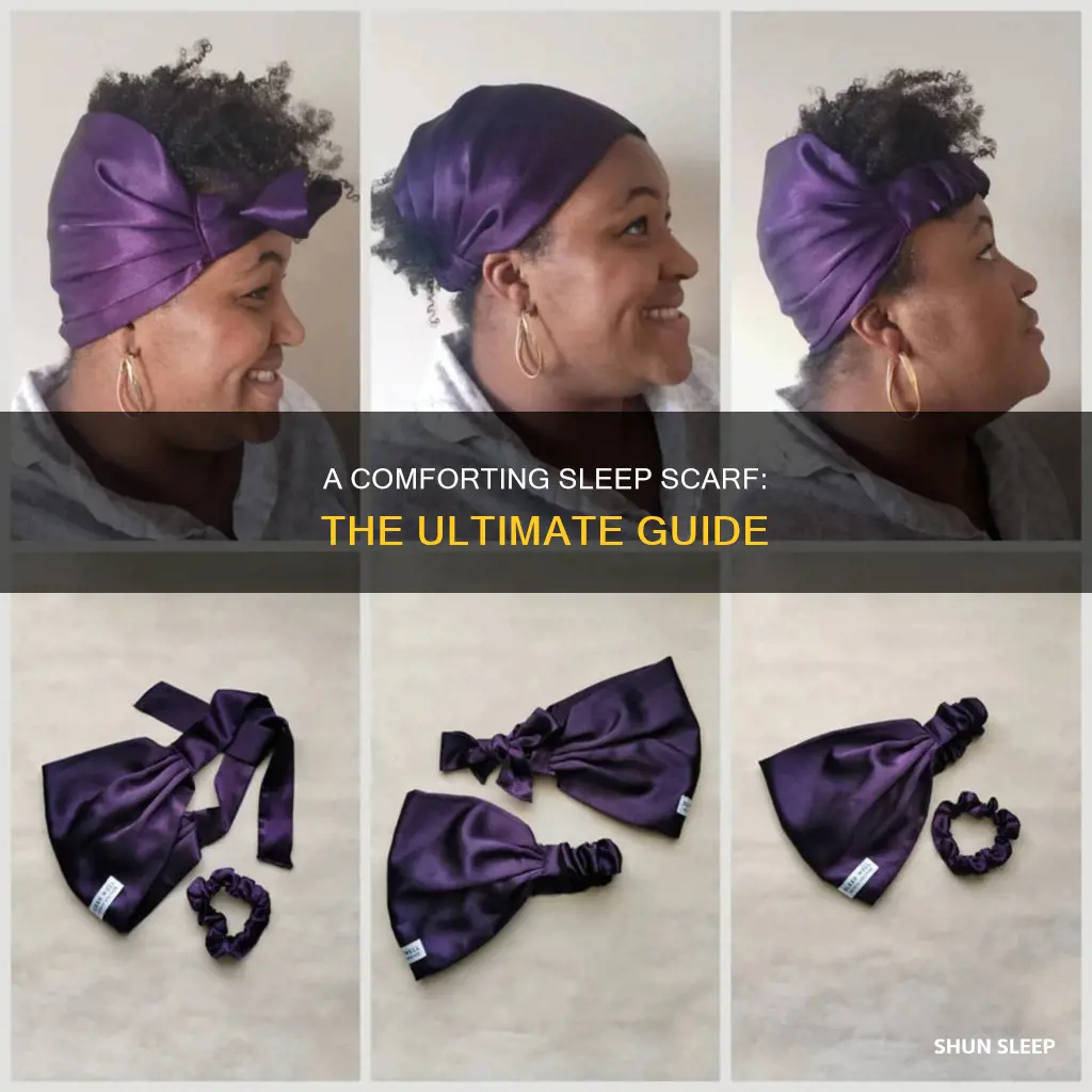 how to use a sleep scarf