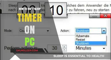 Setting a Sleep Timer on Your PC: A Guide