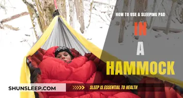 Hammock Camping: Sleeping Pad Setup Guide
