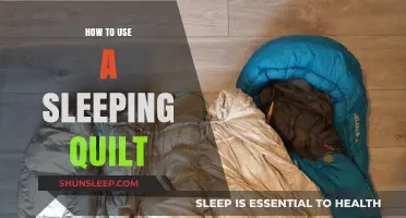 Mastering the Art of Using a Sleeping Quilt