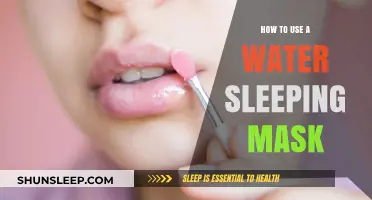 The Ultimate Guide to Using a Water Sleeping Mask