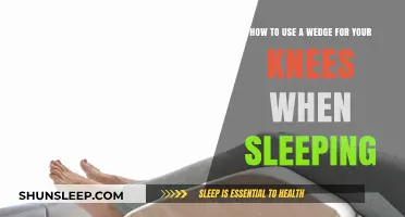 Knee Wedges: A Comfortable Sleep Solution