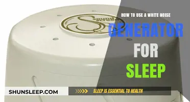 White Noise for Sleep: A Guide to Using Generators