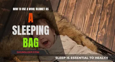 Transform Your Wool Blanket into a Sleeping Bag