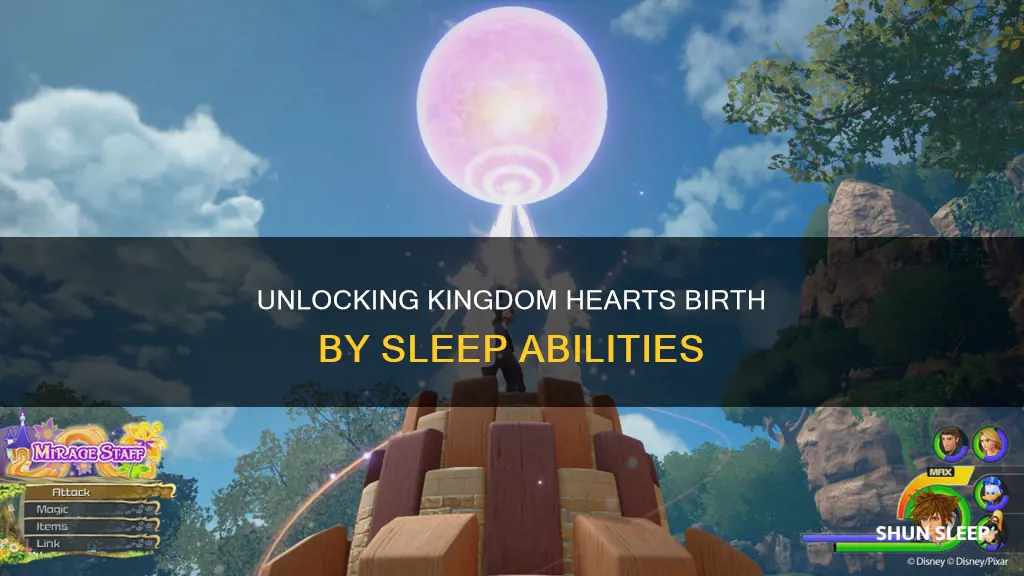 how to use abilities in kingdom hearts birth by sleep