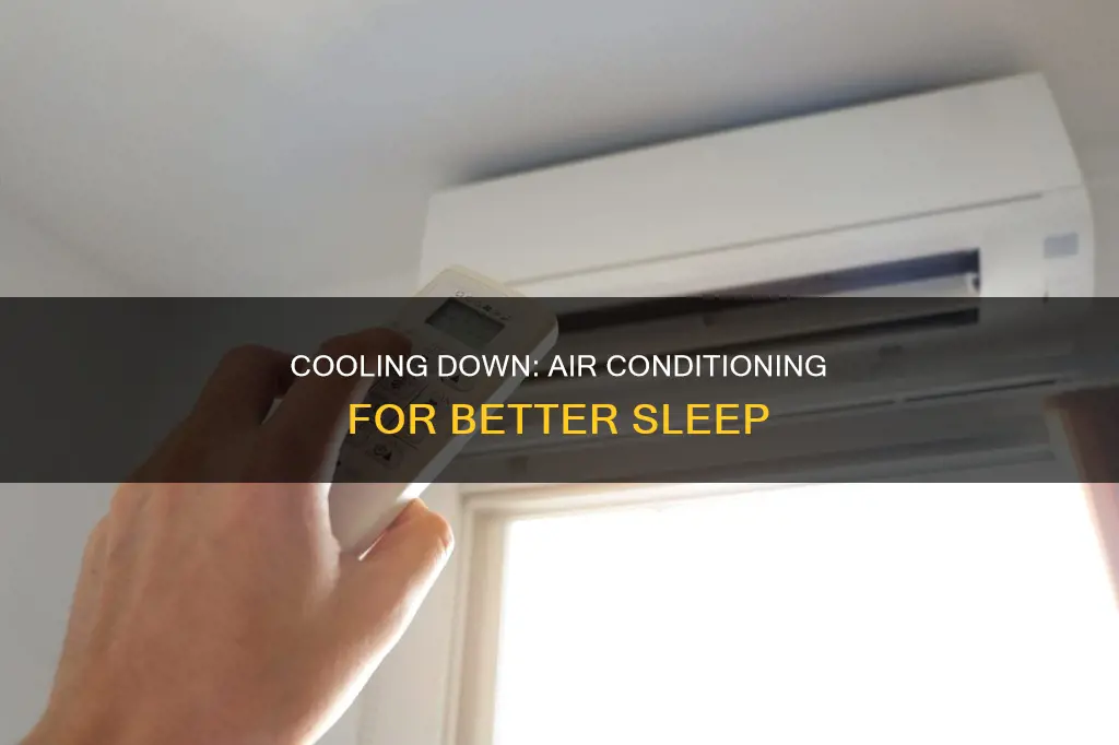 how to use air conditioning sleep