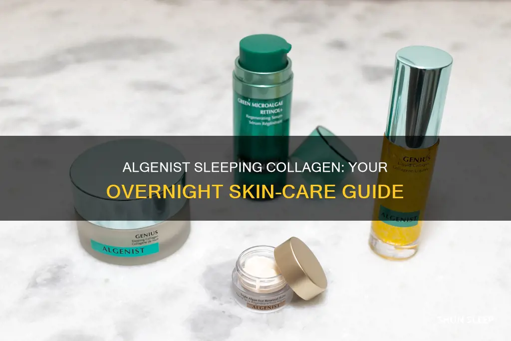 how to use algenist sleeping collagen