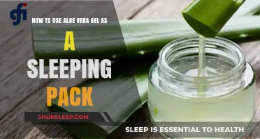 Aloe Vera Gel: Your Nightly Skin Savior