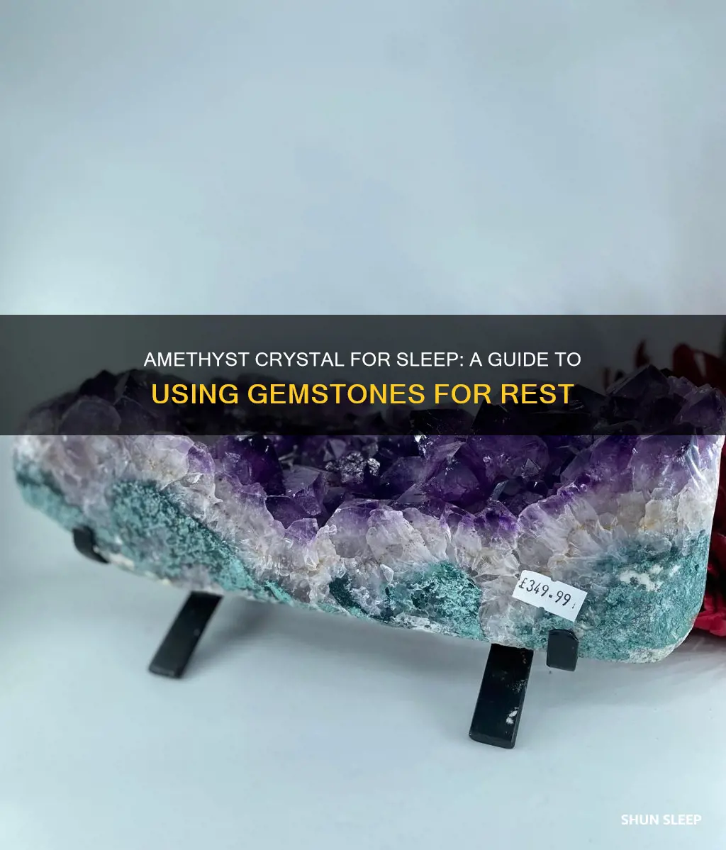 how to use amethyst crystal for sleep