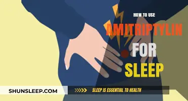 Amitriptyline for Sleep: Dosage, Benefits, and Side Effects