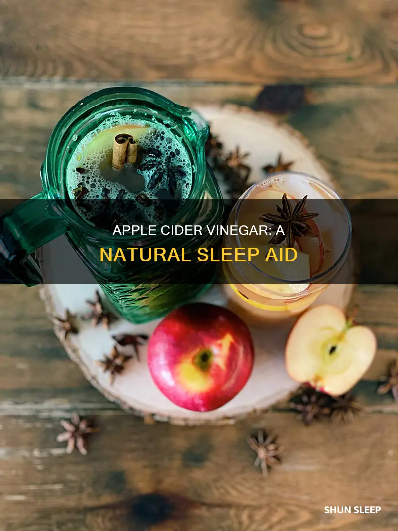how to use apple cider vinegar for sleep