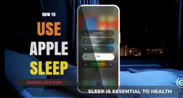 Apple Sleep: A Guide to Using the Feature