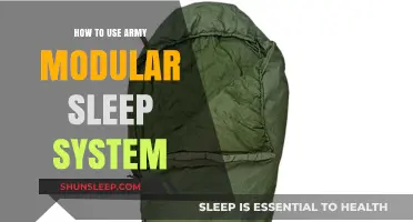 Guide to Using the Army Modular Sleep System