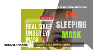 Avocado Melt Retinol Eye Mask: Your Nightly Ritual
