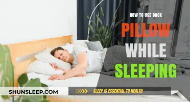 Using Back Pillows: A Guide to Better Sleep