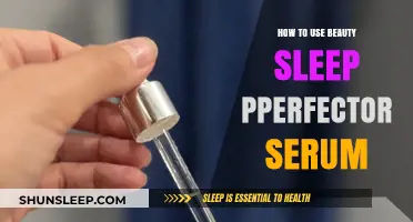 Unlocking Beauty Sleep Perfection: A Guide to Serum Success