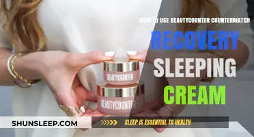 Unlocking Beauty Sleep with CounterMatch Recovery Cream