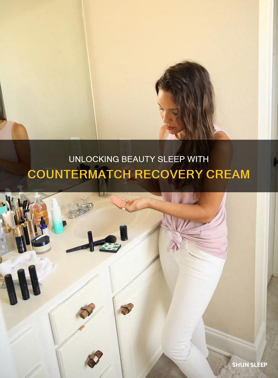 how to use beautycounter countermatch recovery sleeping cream