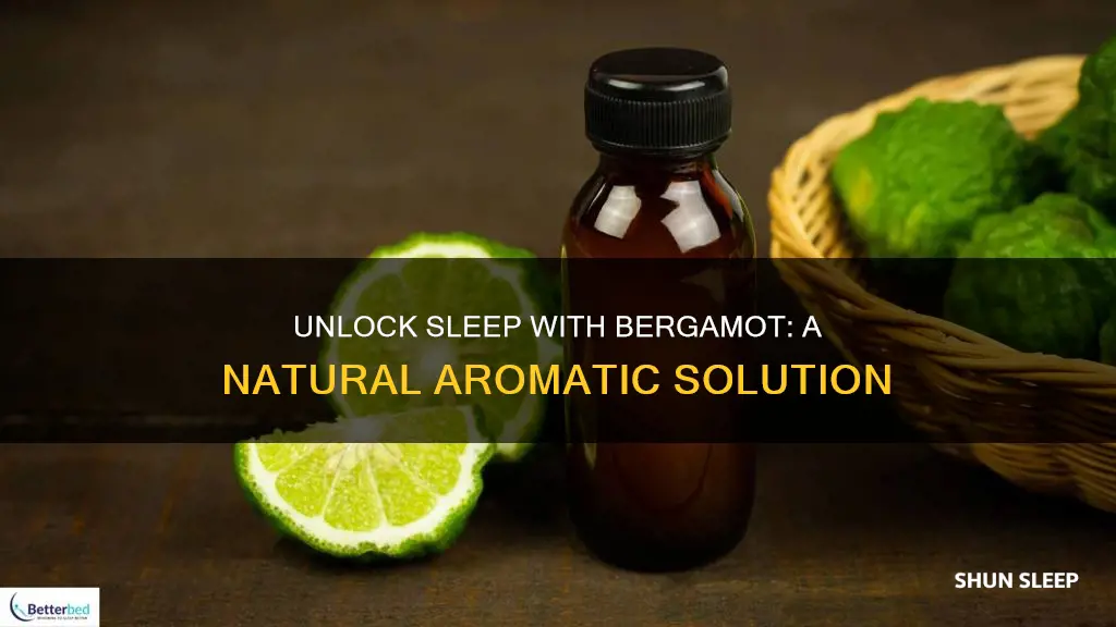how to use bergamot for sleep