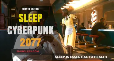 Mastering the Big Sleep in Cyberpunk 2077