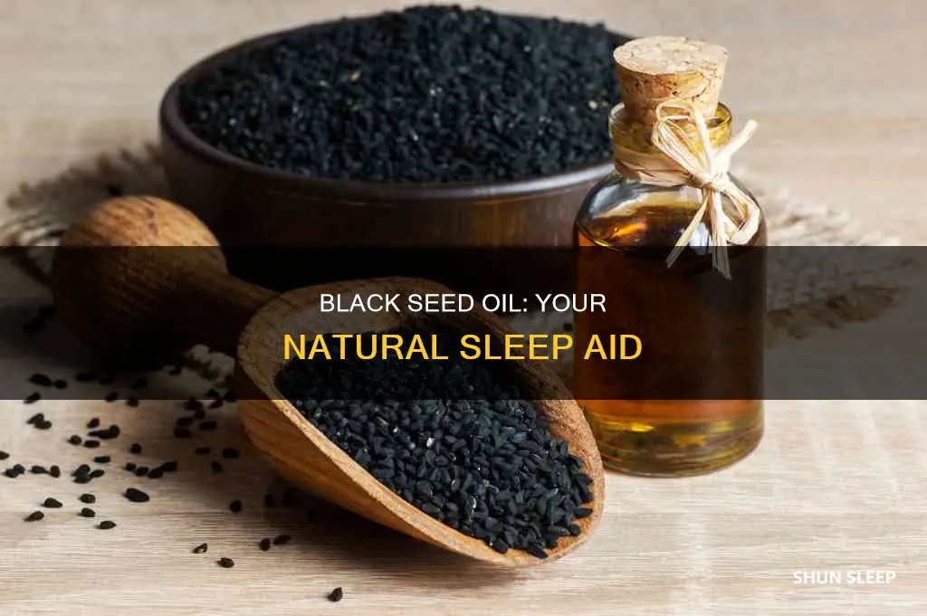 how to use black seed oil for sleep