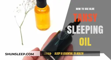 Blue Tansy Sleeping Oil: A Guide to Application