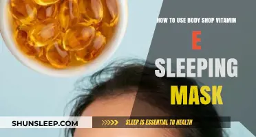 The Body Shop Vitamin E Mask: Your Nightly Skin Fix