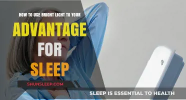 Bright Light for Better Sleep: A Guide