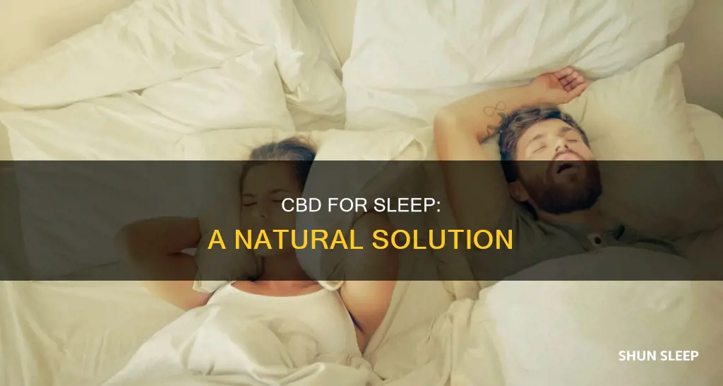 how to use cbd for sleep