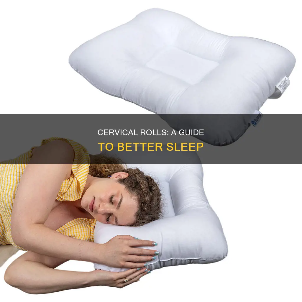 how to use cervical roll for sleeping