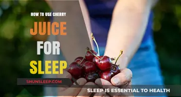 Cherry Juice for Sleep: A Natural Remedy
