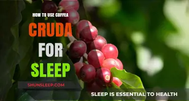 Coffea Cruda: A Natural Sleep Aid