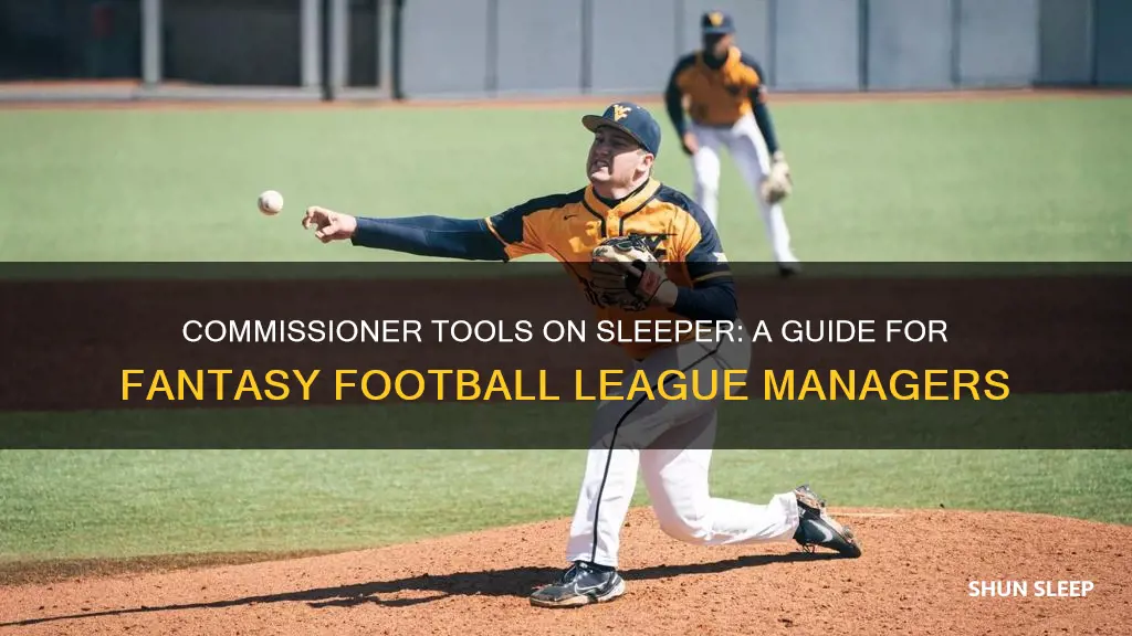 how to use commissioner tools on sleeper