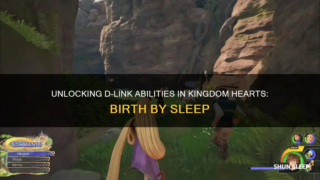 how to use d link kingdom hearts birth by sleep