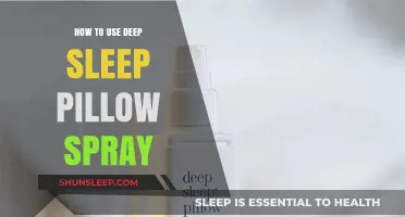 Deep Sleep Pillow Spray: A Guide to Usage