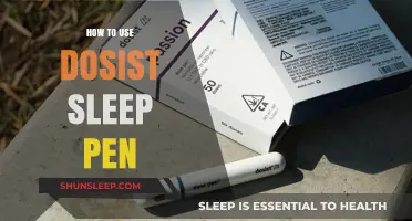 Using the dosist Sleep Pen: A Guide to Better Rest