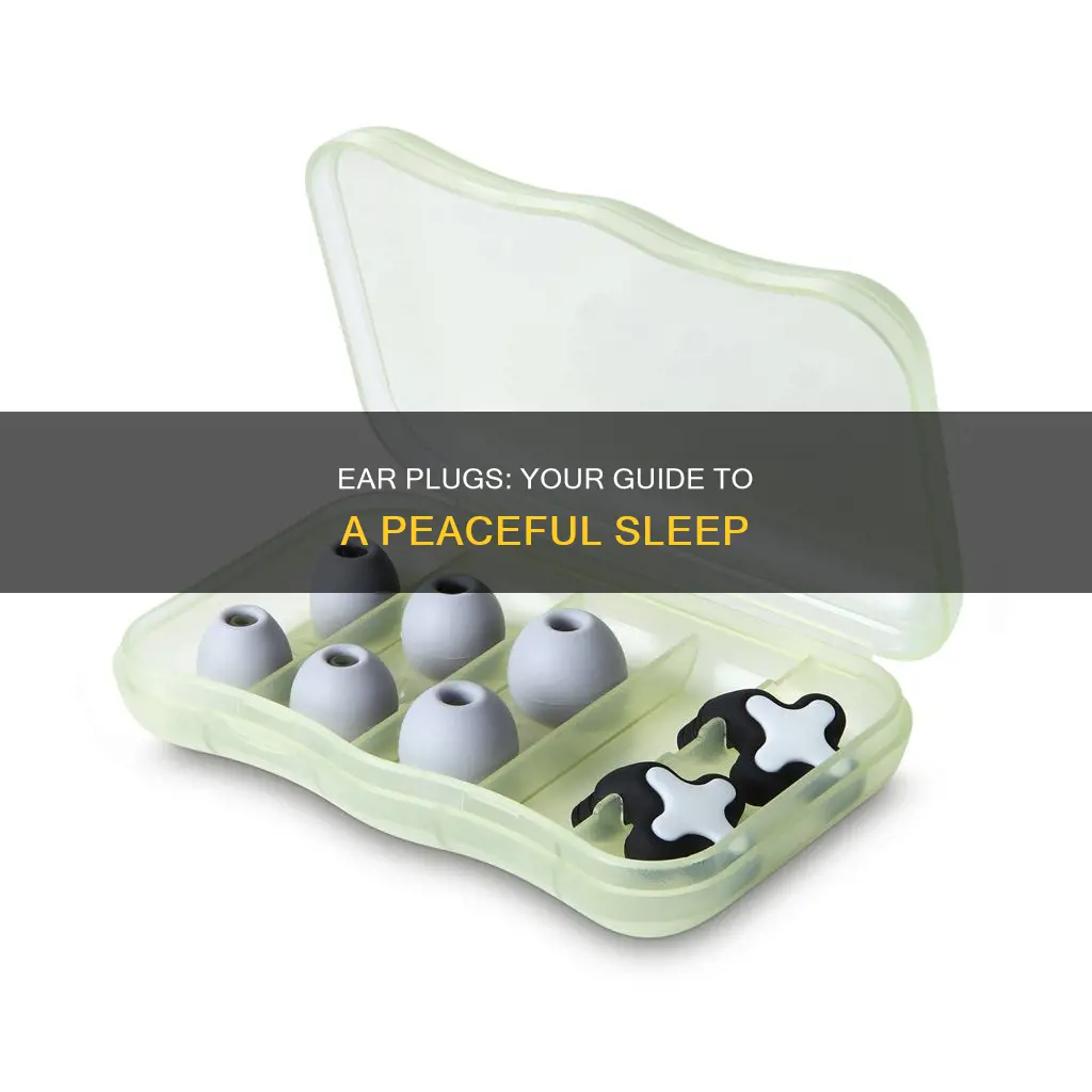 how to use ear plugs for sleeping