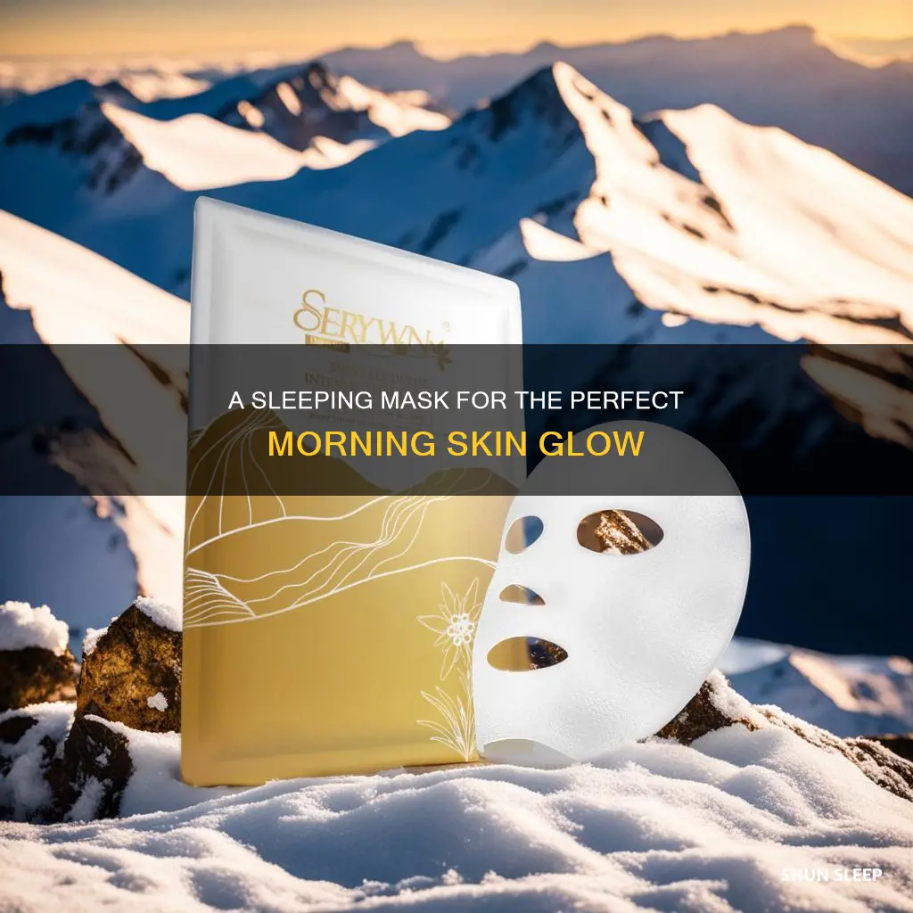 how to use edelweiss bouncy sleeping mask