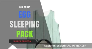 Egg Sleeping Pack: A Guide to Application