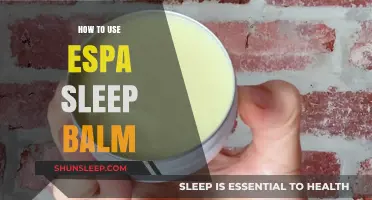 A Relaxing Sleep Balm for a Peaceful Slumber