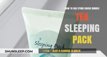 Bubble Tea Sleeping Pack: Etude House's Skincare Guide