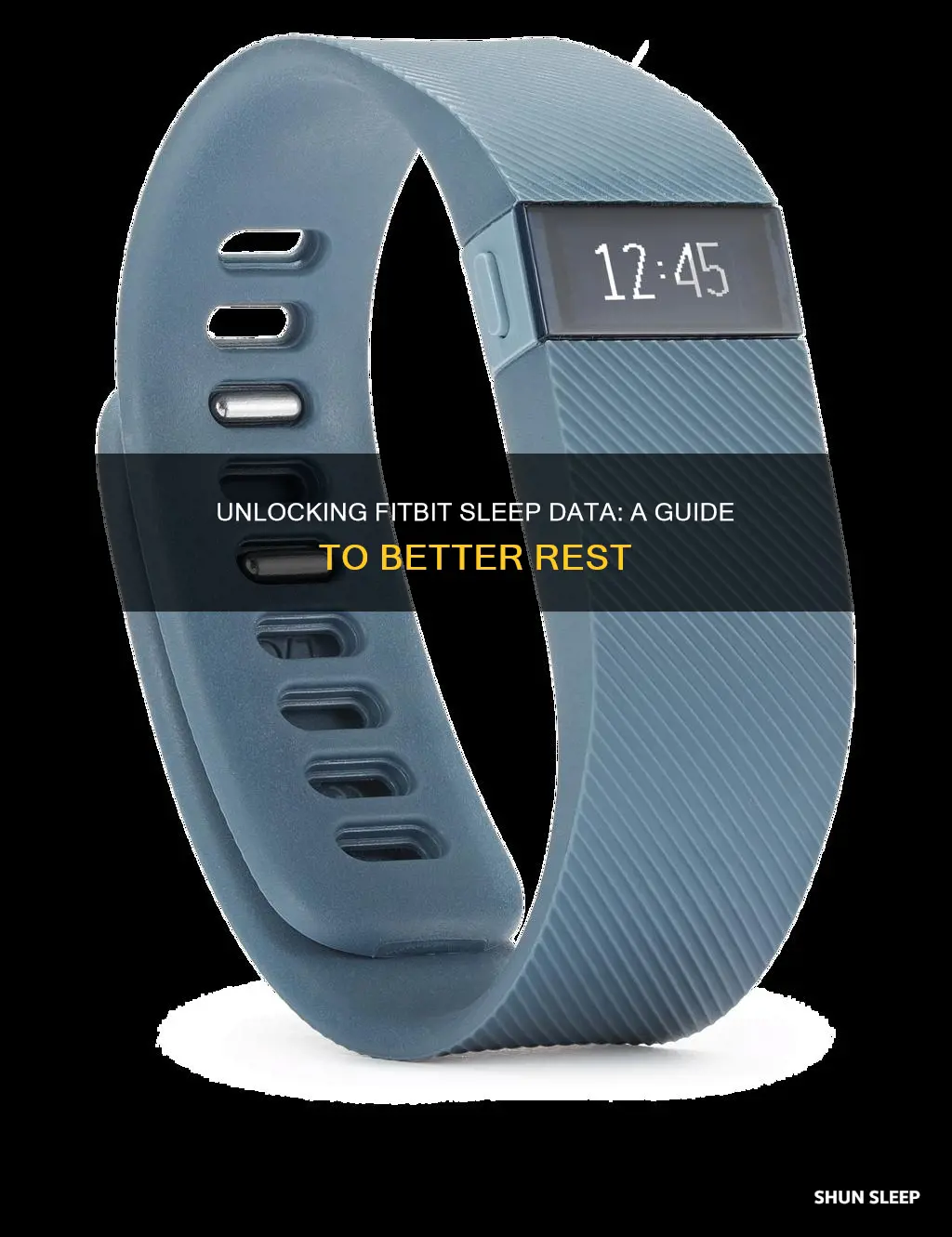 how to use fitbit sleep data