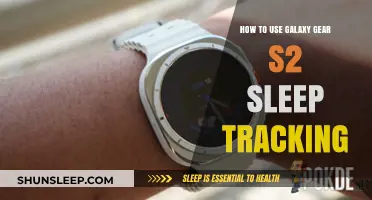 Galaxy Gear S2: Track Sleep, Improve Rest